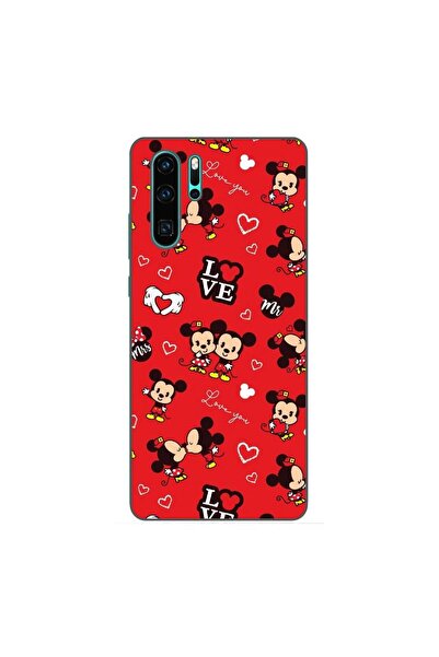 OEM Husa compatibila cu Huawei P30 Pro Silicon Gel Tpu Model Mickey Love Patt...