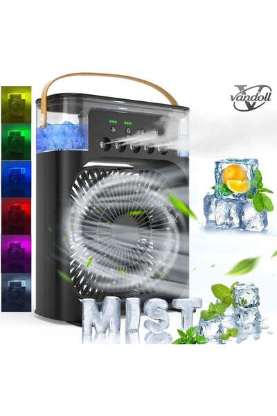 snapcart Vandoll Portable Humidifier Fan Misting Fan Air Conditioner Small Ai...