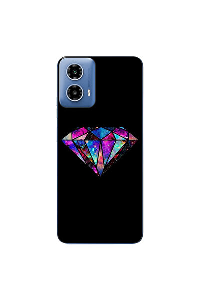 OEM Husa compatibila cu Motorola Moto G34 Silicon Gel Tpu Model Diamond Black