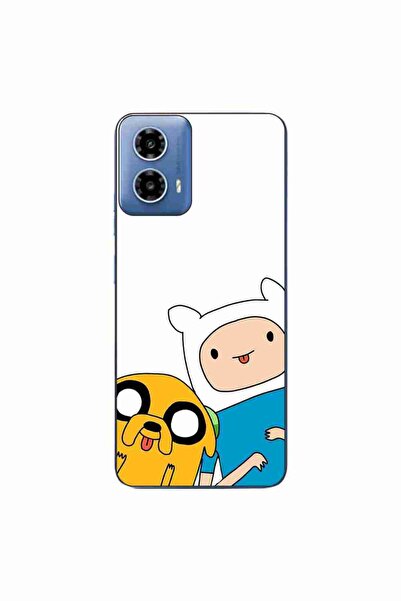 OEM Husa compatibila cu Motorola Moto G34 Silicon Gel Tpu Model Finn and Jake...