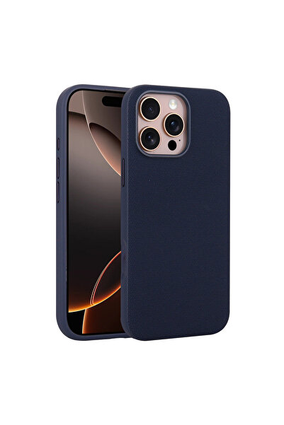 UnDePlus Apple iPhone 16 Pro Kılıf M-Safe Şarj Özellikli Kumaş Dizayn Miami S...