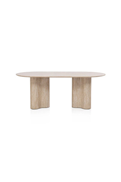 Midas Furniture WOODEN DINING TABLE 201X99X76 CM BROWN