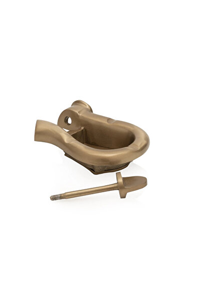 Midas Furniture منفضة سجائر معدنية ذهبية