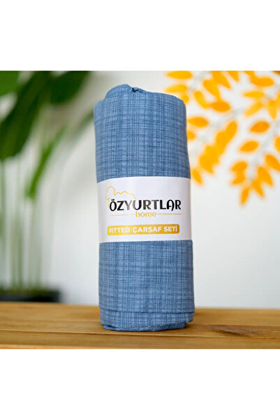 ÖZYURTLAR HOME Özyurtlar Elastic Duvet Cover Set Single Size Pure 100% Cotton