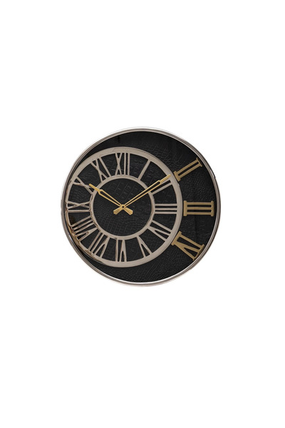 Midas Furniture METAL WALL CLOCK 40X5X40 CM BLACK