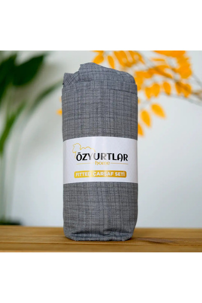 ÖZYURTLAR HOME Özyurtlar Elastic Duvet Cover Set Single Size Pure 100% Cotton