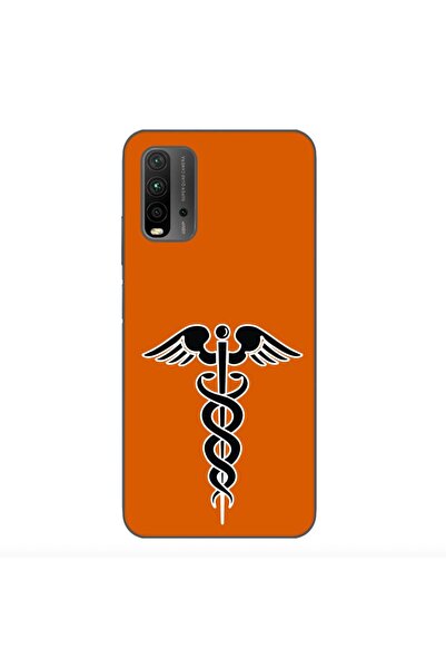 OEM Case compatible with Xiaomi Redmi 9T Silicone Gel Tpu Medicine Pattern