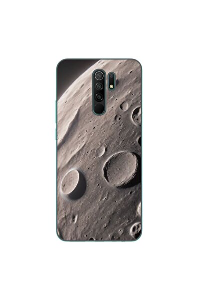OEM Husa compatibila cu Xiaomi Redmi 9 Silicon Gel Tpu Model Moon Surface