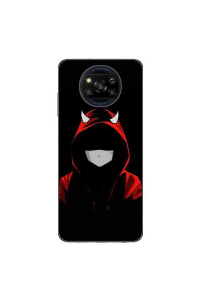 OEM Case compatible with Xiaomi Poco X3 Pro Silicon Gel Tpu Devil Pattern