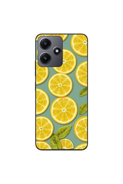 OEM Husa compatibila cu Xiaomi Redmi 12 5G Silicon Gel Tpu Model Summer Lemon...