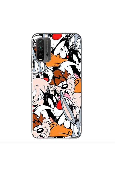 OEM Θήκη συμβατή με Xiaomi Redmi 9T από σιλικόνη gel TPU με σχέδιο Looney Tunes