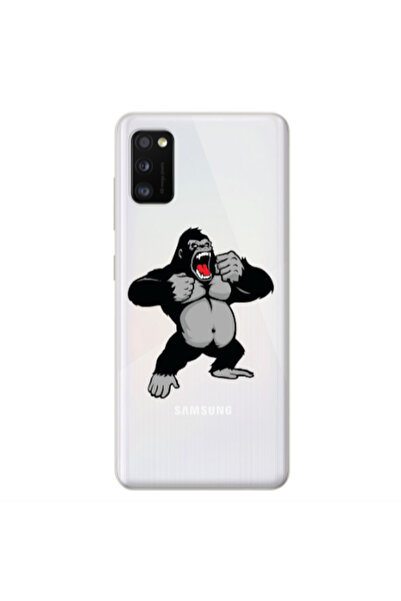 Other Samsung A41 Angry Gorilla2 Transparent Silicone TPU Θήκη