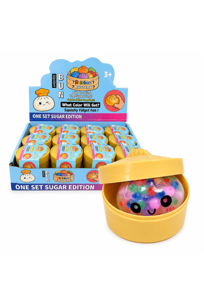 BaoBao Jucărie Antistres Mini Squishy Dumpling cu Bile Gel si Lumini 5cm , /