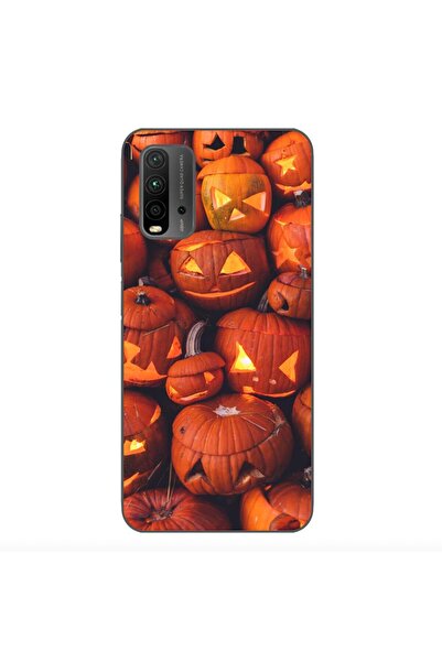 OEM Case compatible with Xiaomi Redmi 9T Silicone Gel Tpu Pattern Halloween L...