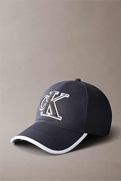 Calvin Klein Fun Young Colorful C Erkek Baseball Şapka Mavi