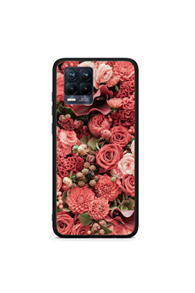 Other Realme 8 Rose festival Black Glossy Θήκη
