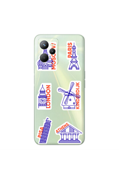 Other Realme C35 Pisa Athens Transparent Silicone TPU Θήκη