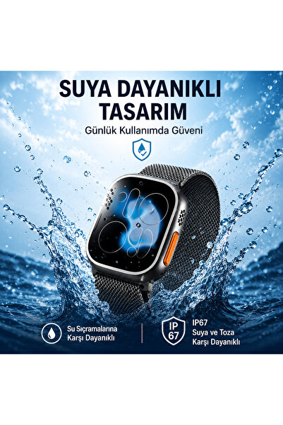 Hellotech Hello Tech Watch Ultra 26 Akıllı Saat 49mm AMOLED Ekran AI Destekli...