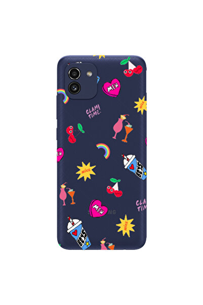Other Samsung A03 glam time Transparent Silicone TPU Θήκη