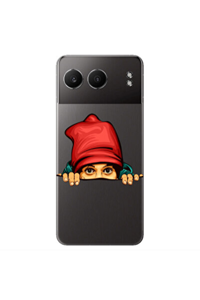 Other Oneplus Nord 4 Hidden Girl Transparent Silicone TPU Θήκη