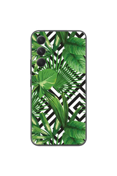 Other Samsung Galaxy A05s Green Laves arrow Transparent Silicone TPU Θήκη