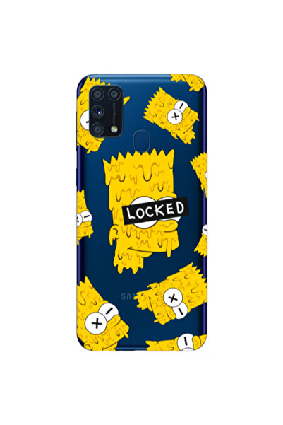 Other Samsung M31 Bart Simpson Transparent Silicone TPU Θήκη