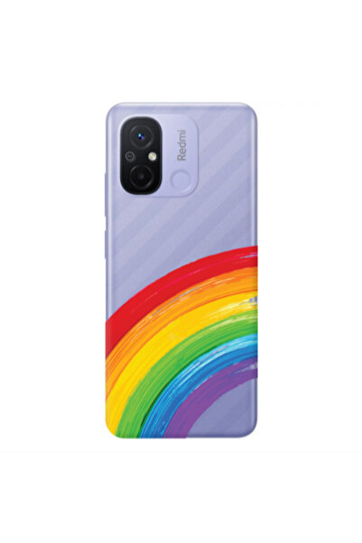 Other Xiaomi Redmi 12C Rainbow 3 Transparent Silicone TPU Θήκη