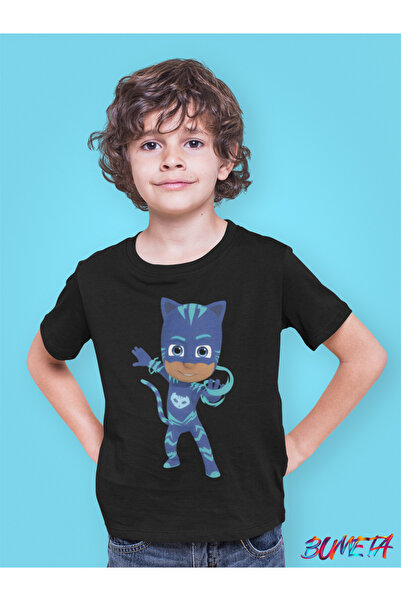 Bumeta Pijimaske Piji Mask Catboy Character Characters Children's T-Shirt T-S...
