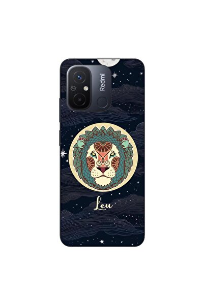OEM Θήκη συμβατή με Xiaomi Redmi 12C Σιλικόνης Gel TPU με σχέδιο Ωροσκόπιο Λέων