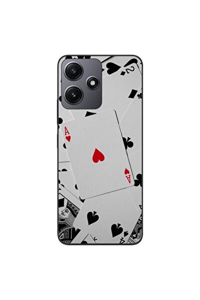 OEM Husa compatibila cu Xiaomi Redmi 12 5G Silicon Gel Tpu Model Carti Poker