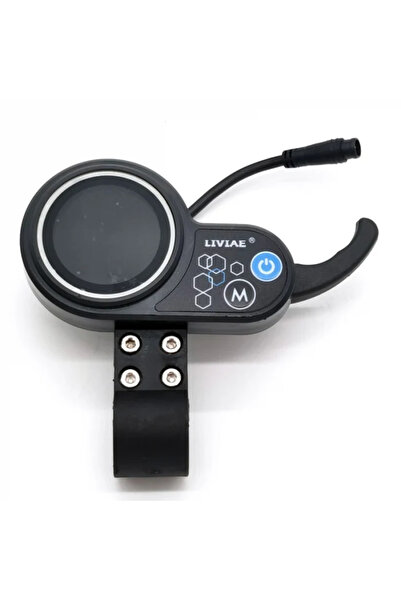 Federal Display LIVIAE cu 6 pini, 36V 48V, cu accelerator pentru trotinete el...