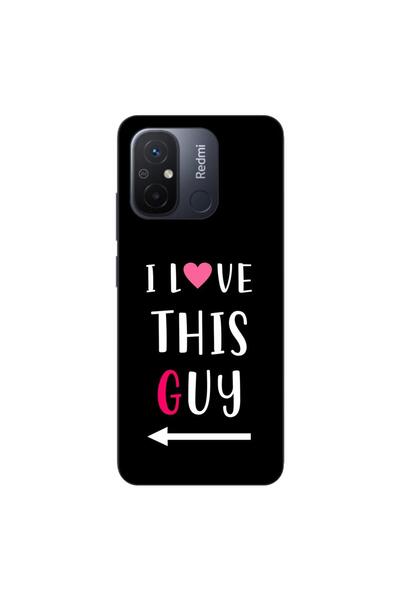 OEM Husa compatibila cu Xiaomi Redmi 12C Silicon Gel Tpu Model Cupluri I love...