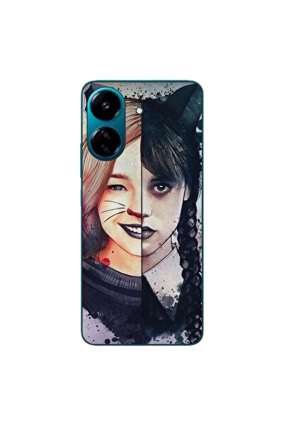 OEM Case compatible with Xiaomi Redmi 13C 4G Silicon Gel Tpu Model Wednesday ...