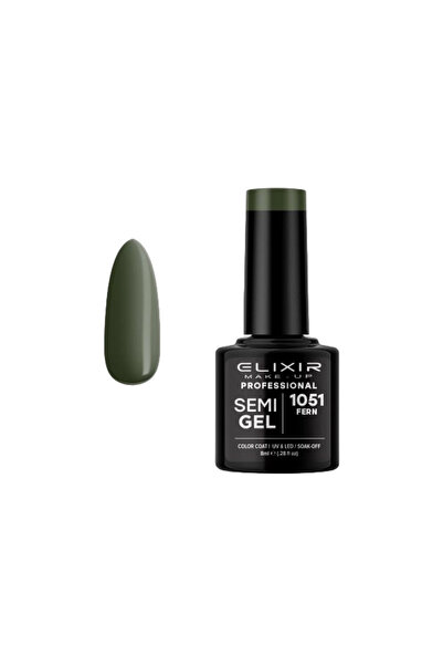 Elixir SEMI GEL (ΗΜΙΜΟΝΙΜΟ ΒΕΡΝΙΚΙ) - 1051 (FERN) 8ML