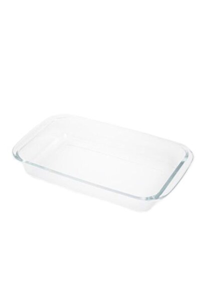 OEM Tavă de copt, sticlă transparentă, 35x21x5.1 cm