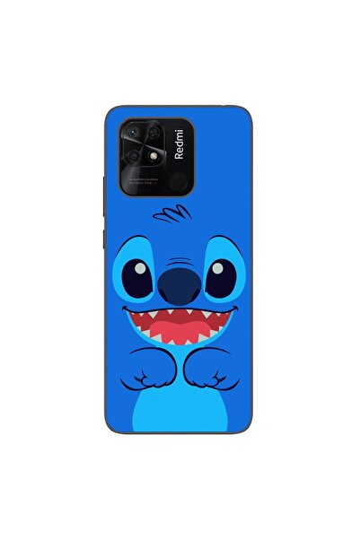 OEM Θήκη συμβατή με Xiaomi Redmi 10C Σιλικόνης Gel TPU με σχέδιο Stitch Happy