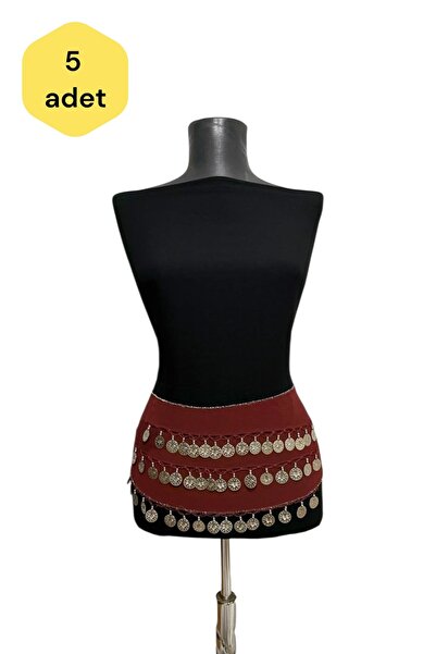 PAPATAY 3810 Women's Şakira Belt – Tasseled Beaded Oriental Belt Dancer's Bel...