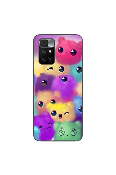 OEM Husa compatibila cu Xiaomi Redmi 10 Silicon Gel Tpu Model Pufosi Colorati