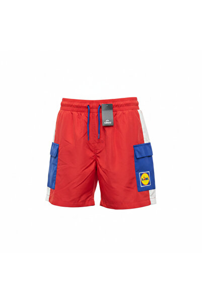 CRIVIT x Lidl Women's Red Athletic Cargo Skort