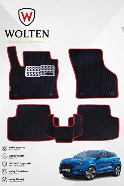 w wolten german engineered PUMA-FORD-(2020-2025) İÇİN EVA İÇ PASPAS TAKIMI (M...