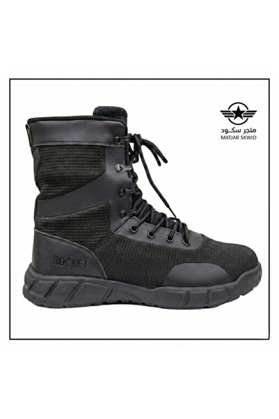 Scudo Rocket Skechers Black Boots 1219