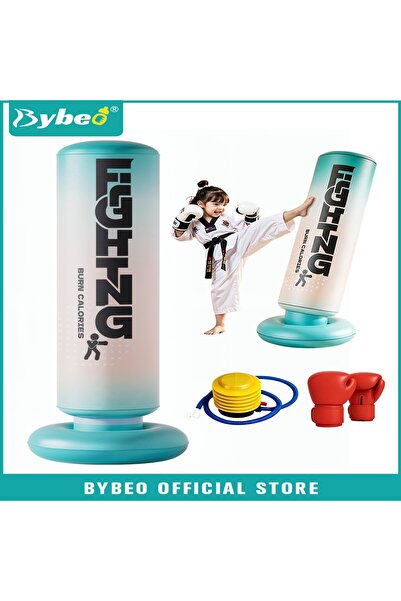 BYBEO Inflatable Kids Punching Bag, Children Boxing Bag, Freestanding Punchin...