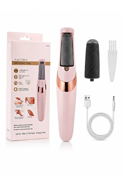 SOLİNGENSTORE Elektronik Ayak Törpüsü Şarjlı Pedikür Cihazı + 2 Farklı Törpü ...