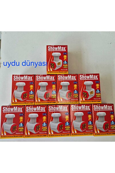 ShowMax 4 Lü lnb 10 lu paket