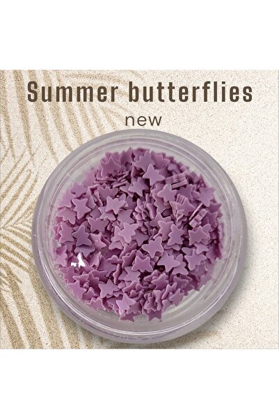 E-Unghii Butterfly sequins NO.06