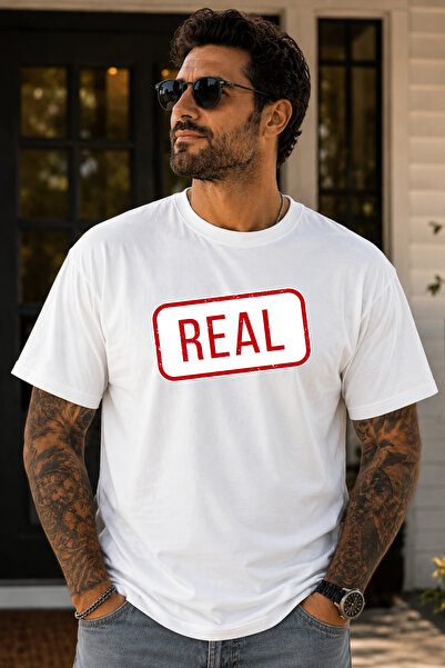 Büşra Çetin Real Stamped Unisex T-Shirt, I'M the Real Deal Fun Printed Unisex...