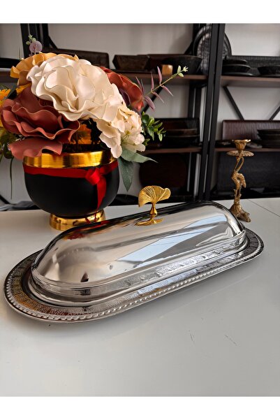 BARITCIOGLU Kebab Grill Food Presentation Serving Plate with Lid