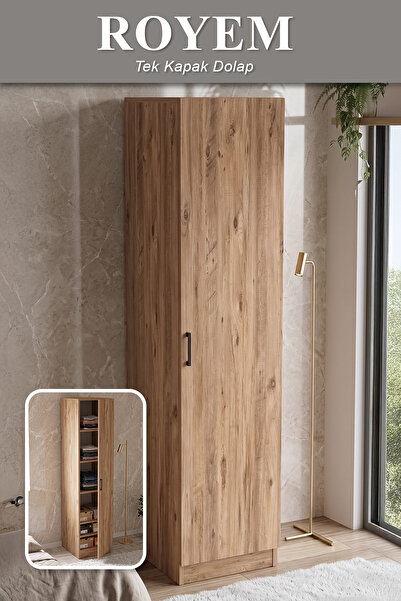ygdecor Royem Gardrop Elbise Dolabı Raflı Elbise Dolabı