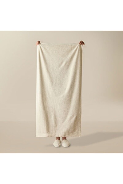 LC Waikiki Nevavm Soft Premium Bath Towel - White - 70X140 cm