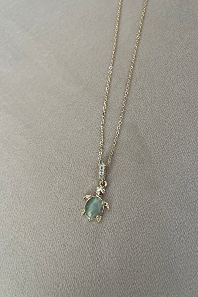 Asteria Jewelry Turtle Charm Summer Necklace